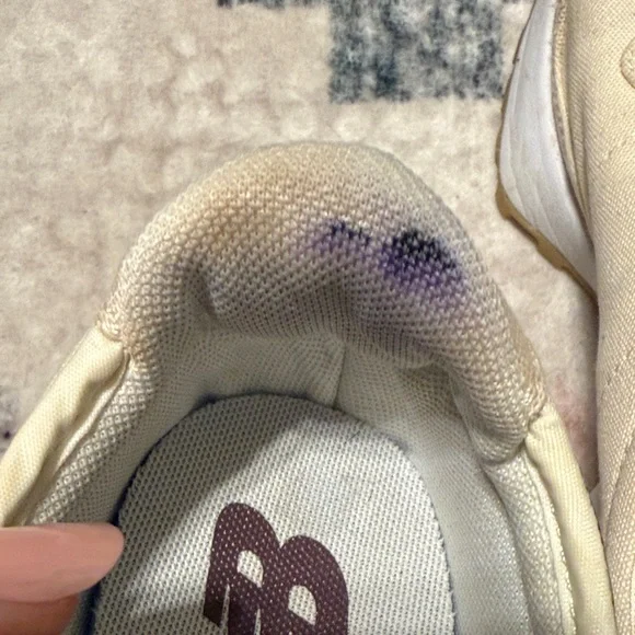 New Balance 327 Cream and Tan Sneakers sz 9 - Picture 9 of 9